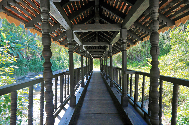 Bogoda Wooden Bridge — photograph 4